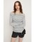 OFF SHOULDER TUCK トップス