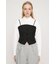 BUSTIER LAYERED LIKE SH トップス