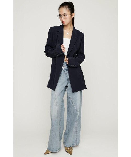 SUMMER BELTED TAILOR ジャケット SUMMER BELTED TAILOR ジャケット｜スライの通販｜&mall（アンドモール