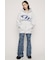 【SNSで話題！】LOGO OVER HOODIE