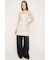 KNIT FRILL CAMI トップス