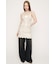 KNIT FRILL CAMI トップス