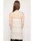 KNIT FRILL CAMI トップス