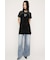 KNIT FRILL CAMI トップス