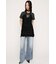 KNIT FRILL CAMI トップス