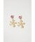 METAL FLOWER ピアス