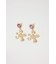 METAL FLOWER ピアス