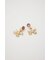 METAL FLOWER ピアス