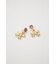 METAL FLOWER ピアス