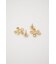 METAL FLOWER ピアス