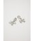 METAL FLOWER ピアス