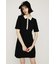 BI COLOR COLLAR ショートワンピース