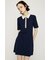 BI COLOR COLLAR ショートワンピース