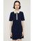 BI COLOR COLLAR ショートワンピース