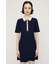 BI COLOR COLLAR ショートワンピース