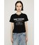 【SNSで話題！】PATTERN LOGO COMPACT Tシャツ