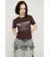 【SNSで話題！】PATTERN LOGO COMPACT Tシャツ
