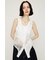 ASYMMETRY PATCHWORK LACE GILET