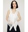 ASYMMETRY PATCHWORK LACE GILET
