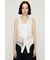 ASYMMETRY PATCHWORK LACE GILET