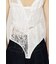 ASYMMETRY PATCHWORK LACE GILET