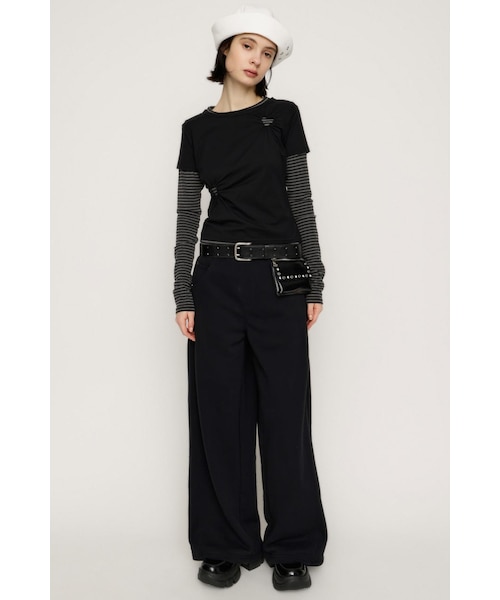 DENIM DETAIL SW パンツ｜スライの通販｜&mall（アンドモール）三井