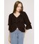 CUT LACE RUFFLE ブラウス