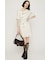 ASYMMETRY PLEATS ショートワンピース