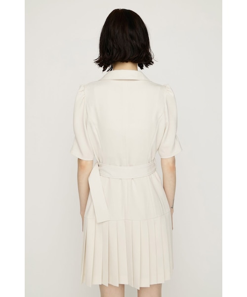 ASYMMETRY PLEATS ショートワンピース｜スライの通販｜&mall（アンド