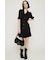 ASYMMETRY PLEATS ショートワンピース