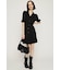 ASYMMETRY PLEATS ショートワンピース