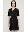 ASYMMETRY PLEATS ショートワンピース