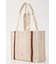 THONG TRIMMED CANVAS バッグ