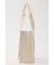 THONG TRIMMED CANVAS バッグ