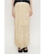 SHEER CHENILLE ロングスカート