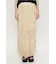 SHEER CHENILLE ロングスカート