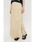 SHEER CHENILLE ロングスカート