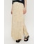 SHEER CHENILLE ロングスカート