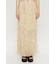SHEER CHENILLE ロングスカート