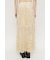 SHEER CHENILLE ロングスカート
