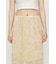 SHEER CHENILLE ロングスカート