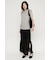 SHEER CHENILLE ロングスカート
