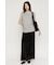 SHEER CHENILLE ロングスカート