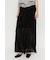 SHEER CHENILLE ロングスカート