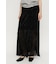SHEER CHENILLE ロングスカート