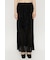 SHEER CHENILLE ロングスカート
