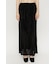 SHEER CHENILLE ロングスカート