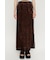SHEER CHENILLE ロングスカート