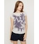 FLOWER PHOTO CAP S／L Tシャツ