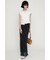 ASYMMETRY SHIRRING トップス